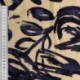 Tissu Viscose Lin Imprimé Digital Bleu