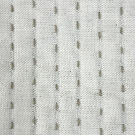 Tissu Calicot Piqué Ecru 