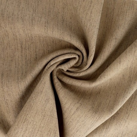 Tissu Nature Coloris Taupe 
