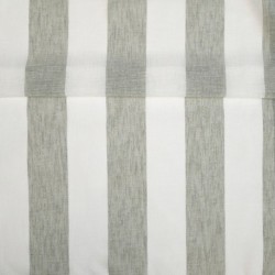 Tissu Etamine Rayée Gamma Kaki 