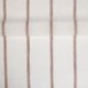 Tissu Etamine Rayée Montego Terracotta