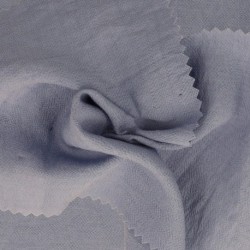 Tissu Crêpe Viscose Uni Bleu