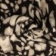 Tissu Viscose Imprimé Noir blanc