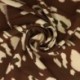 Tissu Viscose Imprimé Chocolat 