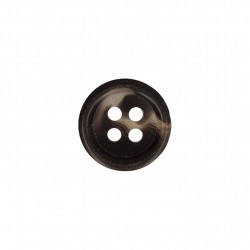Bouton 4 trous marbre Gris anthracite - 