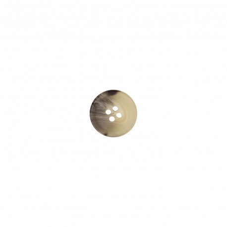 Bouton 4 trous marbré fondu