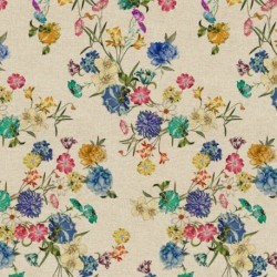 Tissu Toile Halima Fond Lin