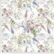 Tissu Toile Loneta Malva Fleurie 