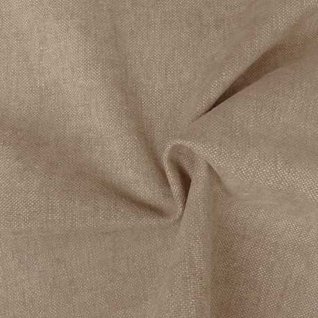 Tissu Vintage Uni Coloris Lin