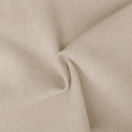 Tissu Vintage Uni Ecru