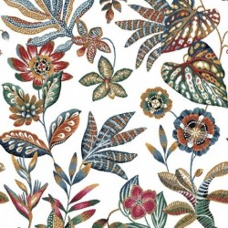 Tissu Jacquard Neroli Blanc 