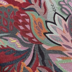 Tissu Jacquard Botanic Art Rush