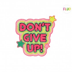 Motif dont give up 13*15cm - Don't give up