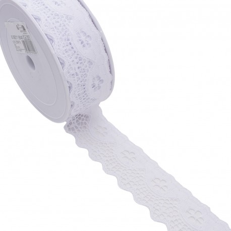 Dentelle rachel fleurs