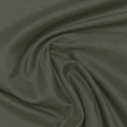 Tissu Doublure Toscane Antistatique Uni Brun/vert 