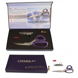 Coffret ciseaux katana avec coupe fil