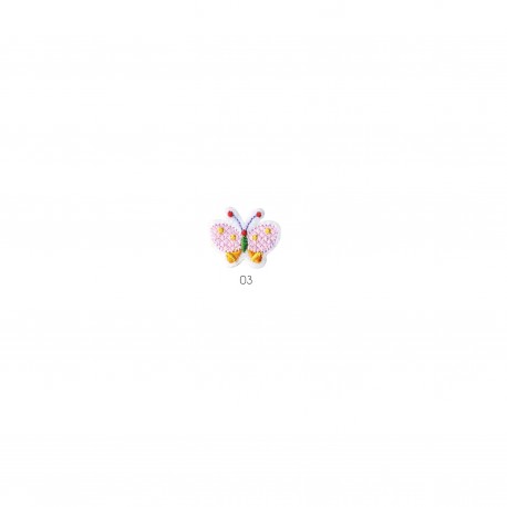 Pm motifs effet crochet - Papillon
