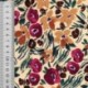 Tissu Viscose Imprimé Beige 