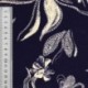 Tissu Viscose Imprimé Bleu Marine 
