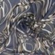 Tissu Viscose Imprimé Bleu Jean 