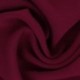 Tissu Gabardine Viscose Polyester Uni Bordeaux 