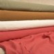 Tissu Gabardine Viscose Polyester Uni Bleu Canard 