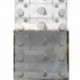 Tissu Modulable Etamine Brode Blanc Largeur 45 cm