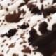 Tissu Fausse Fourrure Cow Ras Marron 