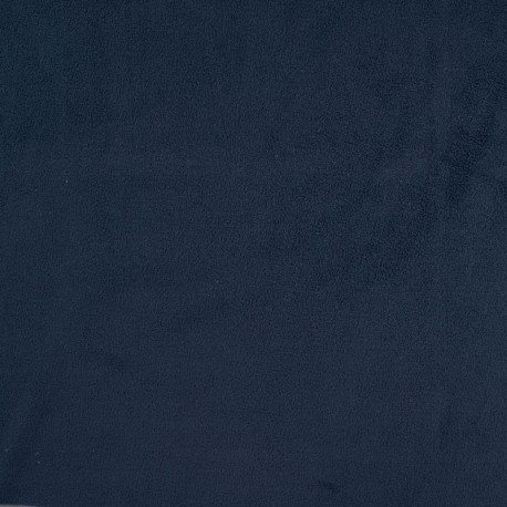 Tissu Polaire Double Face Bleu Denim