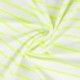 Tissu French Terry Neon Rayure Jaune