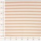Tissu French Terry Neon Rayure Orange