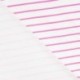 Tissu French Terry Neon Rayure Rose 