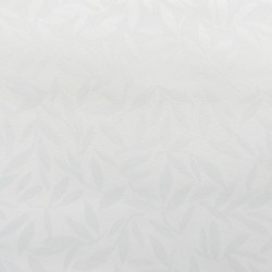 Tissu Laurea Jacquard Enduit Blanc 