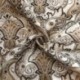 Tissu Jacquard Paisley Beige 