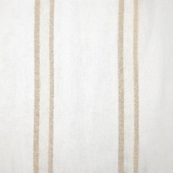 Tissu Etamine Rayée Marty Beige