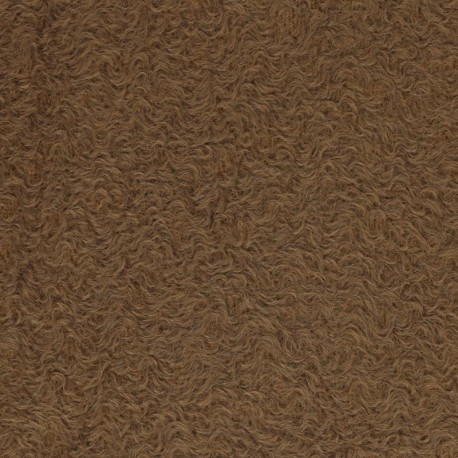 Tissu Brush Taupe Marron 