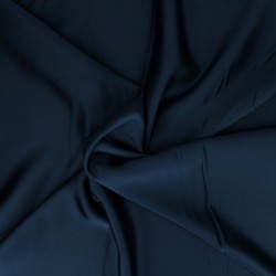Tissu Satin Duchesse Marine 