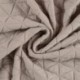 Tissu Maille Matelassé Uni Sable 