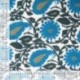 Tissu Teddy Jacquard Pétrole