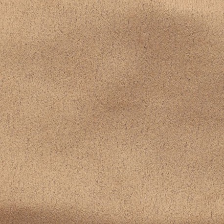 Tissu Suedine Envers Fausse Fourrure Beige 