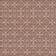 Tissu Voile de Coton Imprimé Motif Fleur Marron