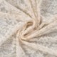 Tissu Dentelle Ecru