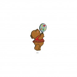 Les ours a lecole - Ours ballon