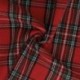 Tissu Jacquard Ecossais Rouge vert 