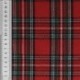 Tissu Jacquard Ecossais Rouge vert 