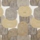 Tissu Jacquard Géométrique Grimaldi Ocre
