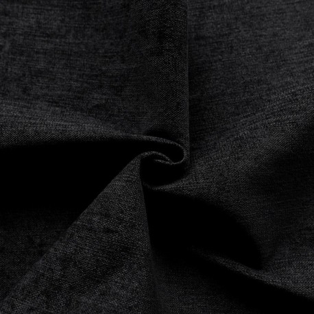 Tissu Aspect Velours Sensuale Noir 