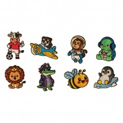 S z ecusson petits animaux mignons
