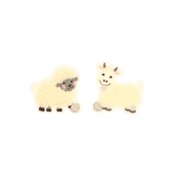 M b ecusson animaux duveteux