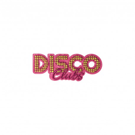 M a ecusson disco club & coeur